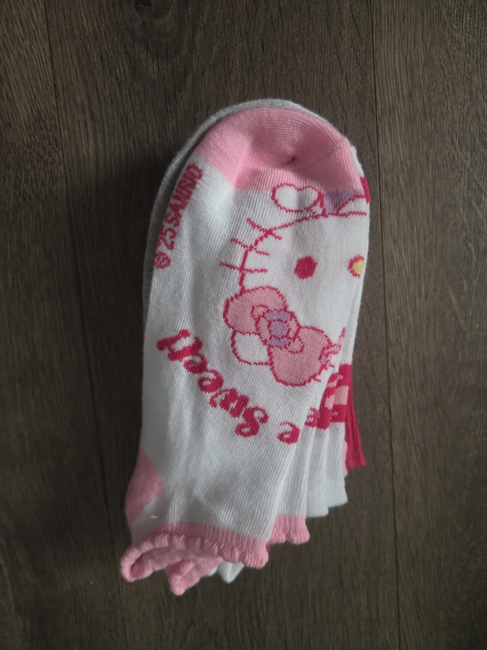 Hello Kitty Womens 6pk Socks Nwot